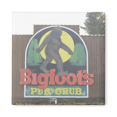 Bigfoot's Pub & Grill Magnet by imwest