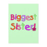 Biggest Sister T-shirts and Gifts Postcards