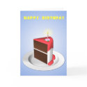Biggest Slice Birthday Card
