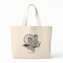 Bighorn Sheep Tote Bags