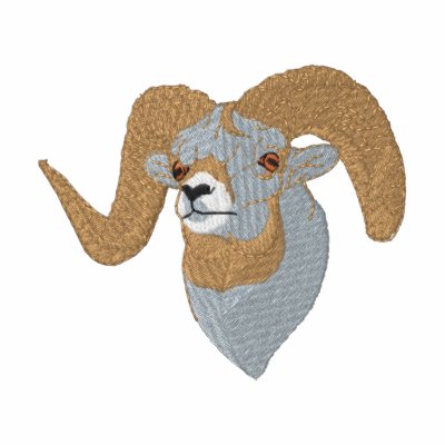 Bighorn Sheep Polo Shirt by ZazzleEmbroidery