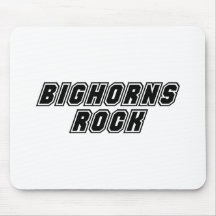 Bighorns Rock Mouse Mats