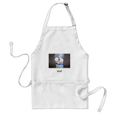 biglogo.dog, WAF Apron by miniyorkie