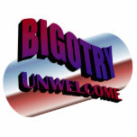 bigotry unwelcome sculpture photo cut outs