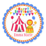Bigtop Circus Labels stickers