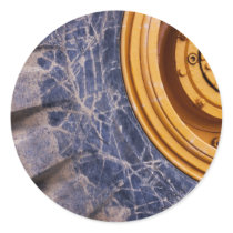 bigwheel sunshine round sticker