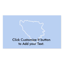 Bih (First Set Of Proposal 3), Bosnia and Herzegov Business Card Templates