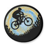 Bike Alpine Ascent Fridge Magnets