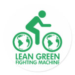Bike Bicycle Green stickers