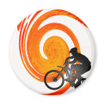 bike birth again fridge magnets