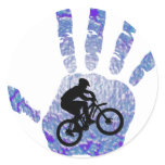 Bike Blue Bird Stickers