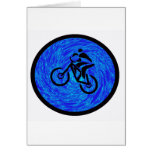 Bike Blue Lined Cards