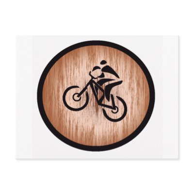 Bike Desert Chain Postcards