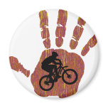 Bike Desert Stretch Refrigerator Magnets