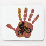 Bike Desert Stretch Mouse Pad