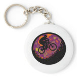 bike evening cruise keychain