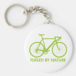 Bike Fuelled by Nature Keychain
