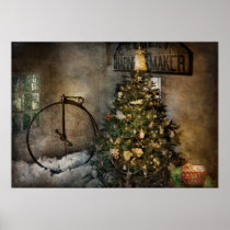 Bike - I wanna bike for Christmas Print