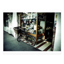 Bike in Soho Postcard