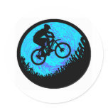 Bike Into Orbit Stickers