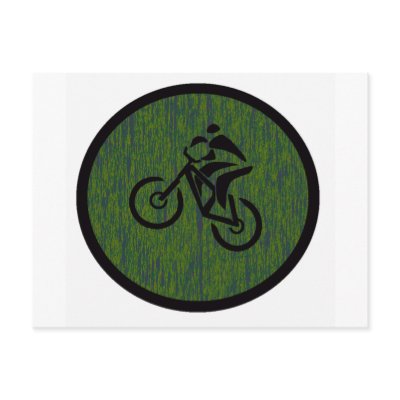 Bike IRISH Style Postcards