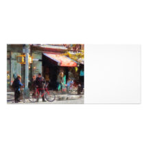 Bike Lane Customized Rack Card