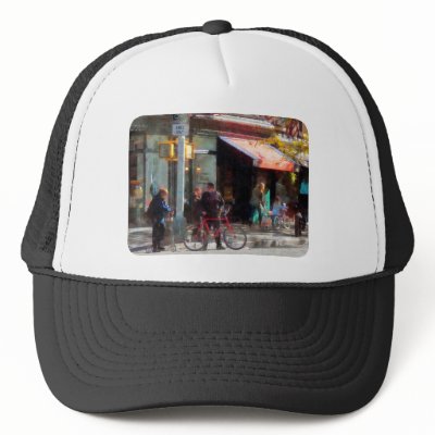 Bike Lane Mesh Hats by SusanSavad