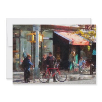 Bike Lane Invitation by SusanSavad
