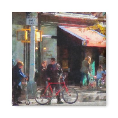 Bike Lane Magnets by SusanSavad