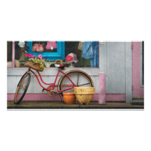 Bike - Lulu's Bike Personalized Photo Card