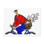 Bike Messenger AKA Special Delivery Post Cards