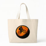Bike multiple hips tote bag