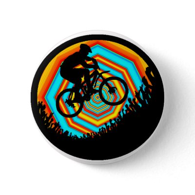 Bike My State Pinback Buttons by ninuno