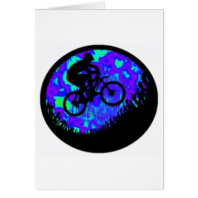 Bike New Stick Greeting Cards by ninuno