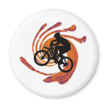 Bike Next Hop Refrigerator Magnet