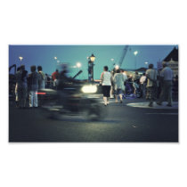 Bike Night Photographic Print