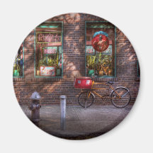 Bike - NY - Chelsea - The delivery bike Magnet