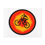 Bike on account postcards