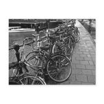 Bike Parking -- Amsterdam in November BW