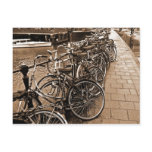 Bike Parking -- Amsterdam in November SEPIA