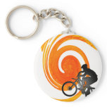 Bike Past Present Keychains