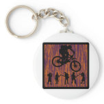 Bike Red Rocks Keychains