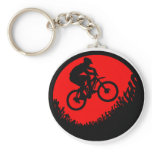 Bike RED Sight Key Chain
