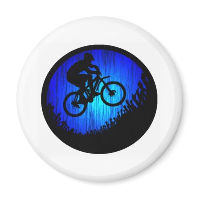 Bike Rock HOP Magnet by ninuno