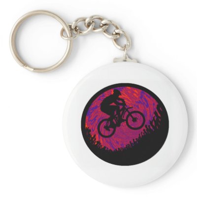 Bike Slope Style Key Chains by ninuno