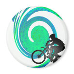 bike soul vibes refrigerator magnets