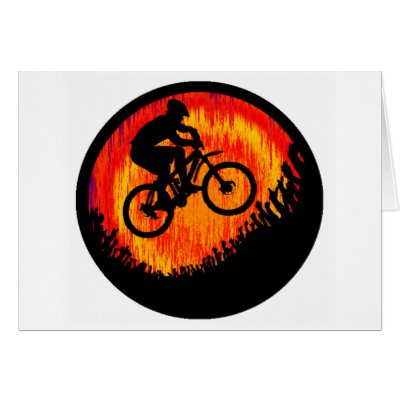 Bike Souls Notice Greeting Card by ninuno