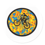 Bike STOKE Variety Round Sticker