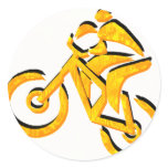 Bike summer MODE Round Sticker