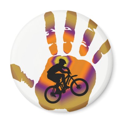 Bike Sun Canyon Fridge Magnet by ninuno